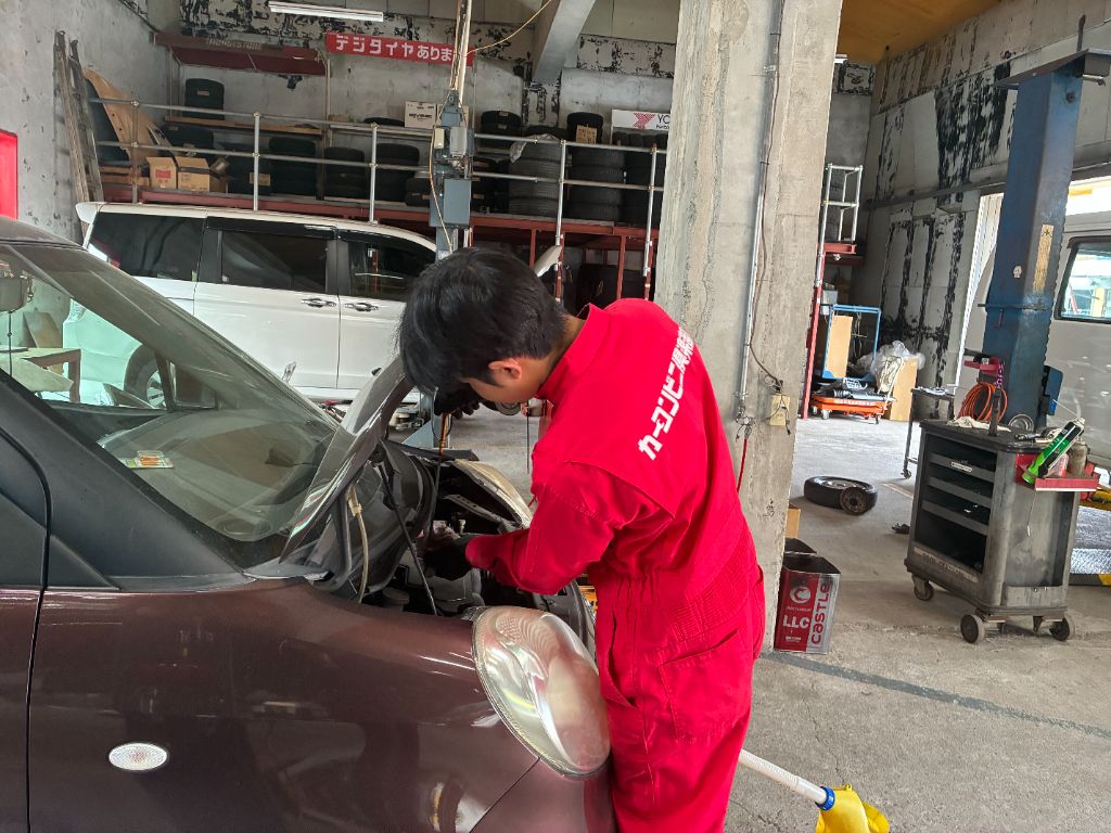 パーツ取付